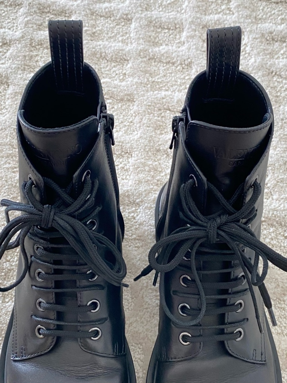 🌚VALENTINO Garavani Combat Boots - Picture 12 of 15